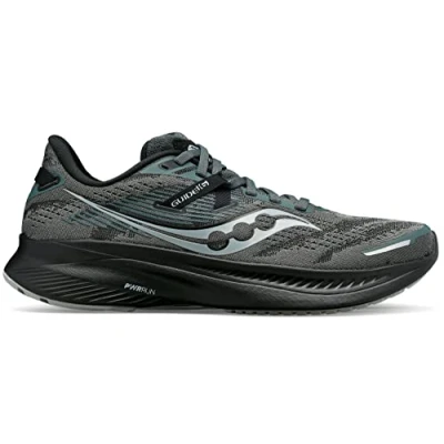 Image of Saucony Guide 16, Men&#039;s Sneakers, Black Wood, 9 UK