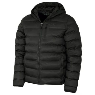 Image of Calvin Klein Mens Woven Jacket Evergreen L