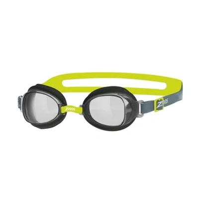 Image of Zoggs Unisex&#039;s Otter Swimming Goggles, Black/Lime/Smoke, One Size