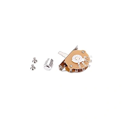 Image of Alnicov 3 Ways Lever Pickup Selector Switches with Tip Cap for Electric Guitar Switch Replacement
