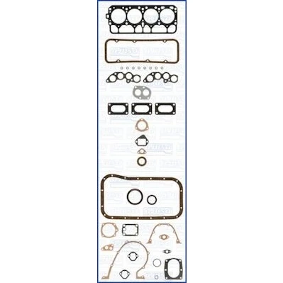 Image of NE00001401 Full Gasket Set, engine AJUSA 50008500 with cylinder head gasket, valve stem seals