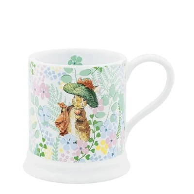 Image of Beatrix Potter Benjamin Bunny English Garden Mug