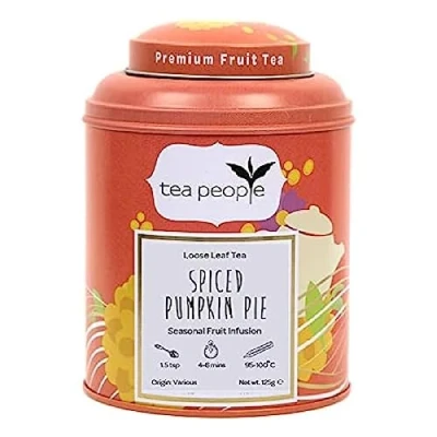 Image of Tea People Spiced Pumpkin Pie 125g Tin caddy