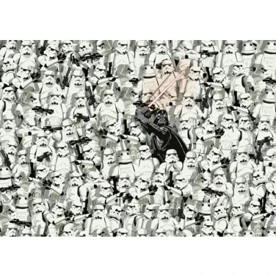Image of Ravensburger 12000458 Star Wars Challenge 1000 pieces jigsaw Puzzle for adults and kids age 14 years up, jigsaw, gifts fans
