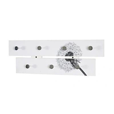 Image of HAKU Mobel Wardrobe Chrome, Motif, Mdf, Metal Size: W 60 cm X H 21 D 5 cm, Style: Modern