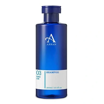 Image of Arran Sense of Scotland Seaweed &amp; Sage Hair Shampoo (300ml/10.1floz) Refreshing Bright with Natural Sea Salt, Mineral Rich Essential Oils