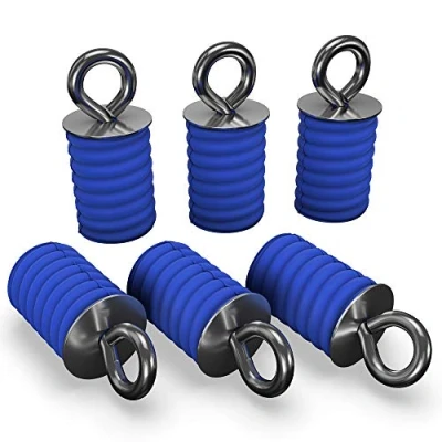 Image of GripPRO ATV Anchors to FIT Polaris Ranger &amp; General Lock Ride Tie Down Set of 6 OEM Quality and Accessories Patented Design Will NOT RZR