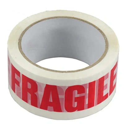 Image of Triplast 48 mm x 66 m Fragile Printed Low Noise Parcel Packing Tape (Pack of 2)