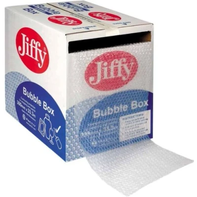 Image of Jiffy Bubble Dispenser Box, 300mm Wide x 50m Long (Single Box)