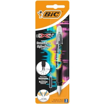 Image of BIC 990763 X Pen Decors Fountain Blister of 1