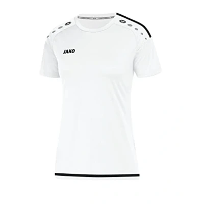 Image of JAKO Women&#039;s Striker 2.0 Ka jersey, White black, 38