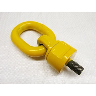 Image of Eye Bolt with Link 0.5 Ton M12 (Swivel Lifting Rotating Ring Grade 80 12MM)