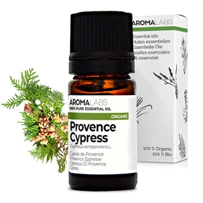 Image of Bio ProvenceCypress Essential Oil 5mL 100% Pure, Natural, Chemotyped and AB Certified AROMA LABS (French Brand)