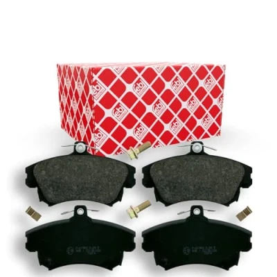 Image of 4605A658, DBP511121, M850976, MR407946, MR527656 Brake pad set FEBI BILSTEIN 16214 MITSUBISHI: Colt 6, VI CZC Convertible, Carisma Hatchback