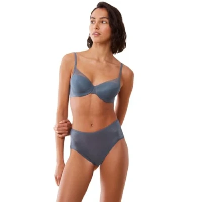 Image of Triumph Women&#039;s Signature Sheer WHP EX Bra, Cloudy Blue, 34E
