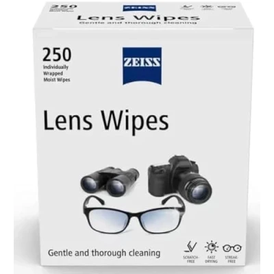 Image of ZEISS Lens Wipes Pack of 250 Individuly Wrapped