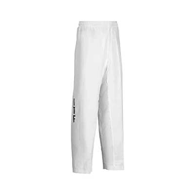 Image of Elite Ultra Light ITF Taekwondo White Performance Training Pants Trousers New (160cm)
