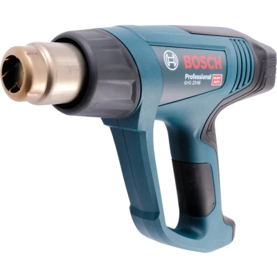 Image of Bosch Professional Heat Gun GHG 23 66 (230V, 2.300 W, incl. Glass Protection Nozzle 75 mm, Surface 50 Carrying case)