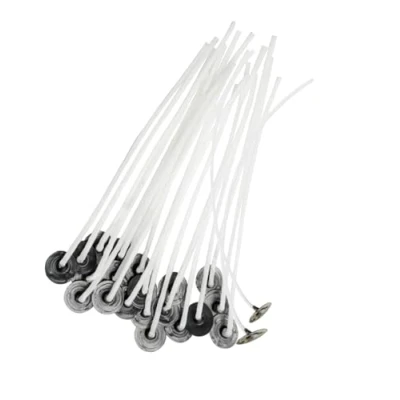 Image of Senda 25 Pieces Candle wicks, Pre Waxed Long Wicks for Making (15 cm)
