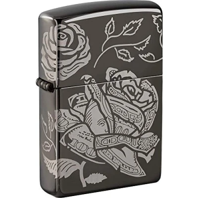 Image of Zippo Lighter, Metal, Gray, One Size
