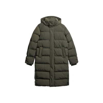 Image of Superdry Longline Jacket M Green