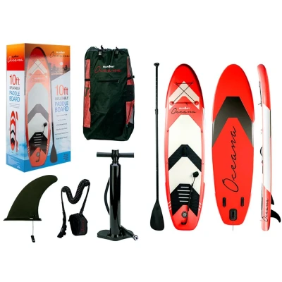 Image of Summit Oceana Red 10Ft Inflatable Paddle Board &amp; Kit
