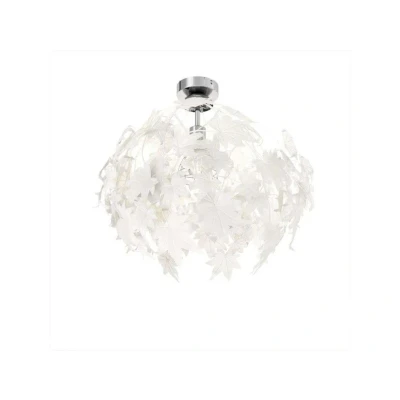 Image of Lindby Maple ceiling light with pretty leaf decoration