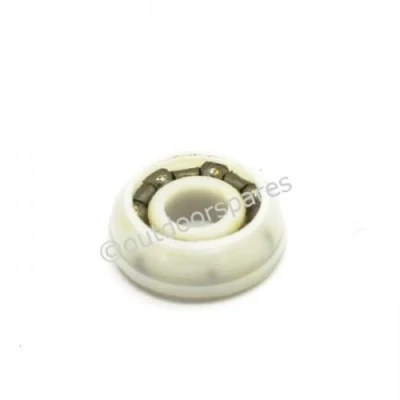 Image of Mountfield Genuine Stiga White Plastic Wheel Bearings Part No 122122201/0