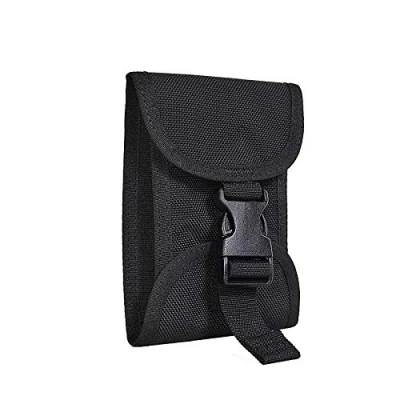Image of Namvo 2KG Scuba Diving Weight Pocket Divers Weights Pouch Bag with Quick Release Buckle (Black)