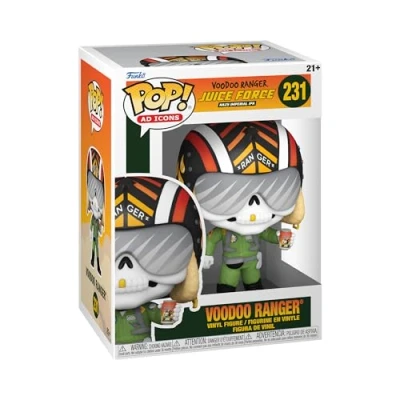 Image of Funko Pop! Ad Icon: Voodoo Ranger Mascot (Juice Force) Collectable Vinyl Figure Gift Idea Official Merchandise Toys for Kids &amp; Adults Icons Fans Model Collectors
