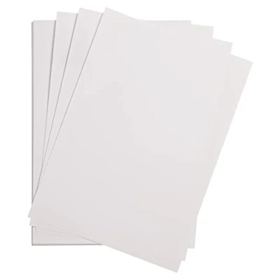 Image of Clairefontaine Ref 975263C Maya Smooth Coloured Drawing Card (Pack of 25 Sheets) 185gsm A4 (29.7 x 21cm) White Colour Deep Dyed, Acid Free, pH Neutral