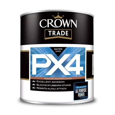 Image of Crown Trade All Purpose Primer PX4 White 1L