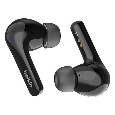 Image of BELKIN SoundForm Motion Wireless Bluetooth Earbuds Black, Black