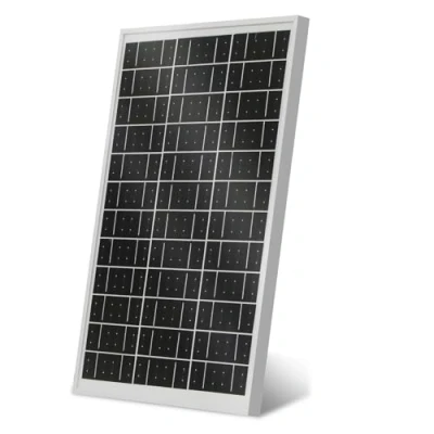 Image of ECO WORTHY 25 Watt 12 Volt Monocrystalline Solar Panel IP65 Waterproof Module Off Grid Battery Charging for Car Van Boat Camping Travel