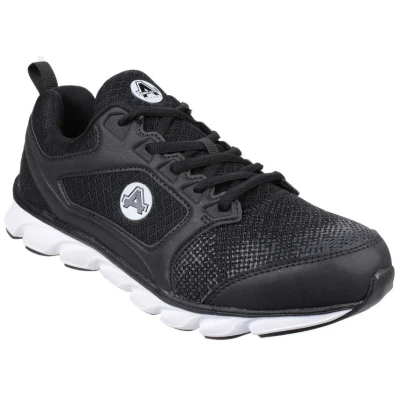 Image of Amblers Safety AS707 Kyanite Black Trainer Size 12 UK