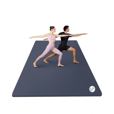 Image of RYTMAT Large Exercise Mat 200x130cm NBR 10mm Thick Yoga Gym for Home Aerobics Fitness Pilates Training