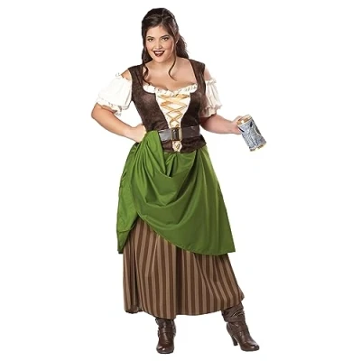 Image of Tavern Maiden Costume (Plus Size) Dress 16 to 18