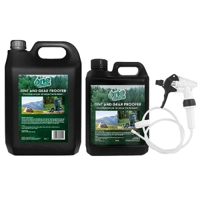 Image of One Chem Tent and Gear Waterproof 2.5L + 5L Refill with Long Hose Trigger, Effectively Protects Tents From The Elements
