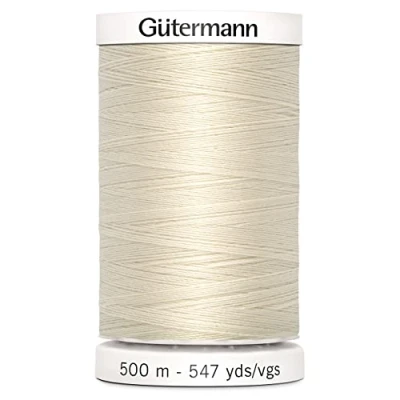 Image of Gutermann 547 yd Sew All Thread, Eggshell