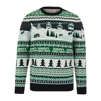 Image of Tokyo Laundry Merry Christmas Men&#039;s Nordic Fair Isle Style Knitted Xmas Jumper