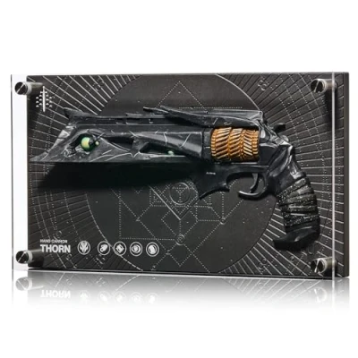 Image of Numskull Thorn Exotic Weapon Figure 12x7 (30x18cm) Limited Edition Collectible Replica Statue Official Destiny Merchandise FPS Sci Fi Action Video Game Figurine