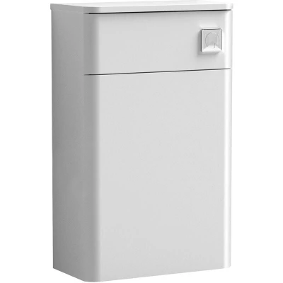 Image of Balterley Floor Standing Concealed WC Toilet Unit 500mm Gloss White (Concealed Cistern Not Included)