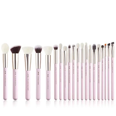 Image of Jessup Professional Makeup Brush Set, Soft Natural Bristle Foundation Eyeshadow Blending Blusher Buffer Concealer 20pcs, Blushing Bride T291