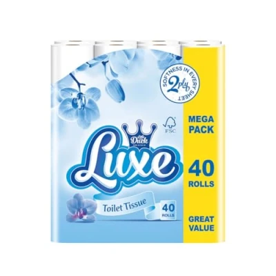Image of Little Duck Luxe Toilet Tissue 2 Ply Softness in Every Sheet 40 Rolls