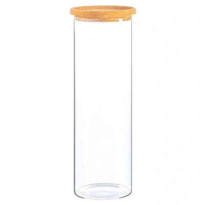 Image of 2L Scandi Storage Jar with Cork Lid By Argon Tableware
