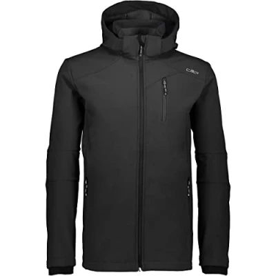 Image of CMP Man Jacket Zip Hood, Black, 58