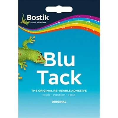 Image of Blu Tack Packet Blue Tac Re usable Adhesive Putty Repositionable Glue Sticky New