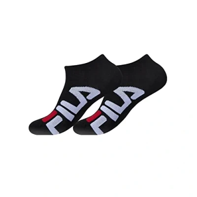 Image of Fila F9199, Unisex Adult Socks, Black, 43/46