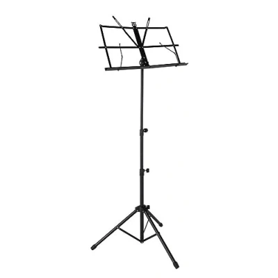 Image of Gorilla Stands Sheet Music Stand Metal Portable Lightweight Foldable with Carrying Bag