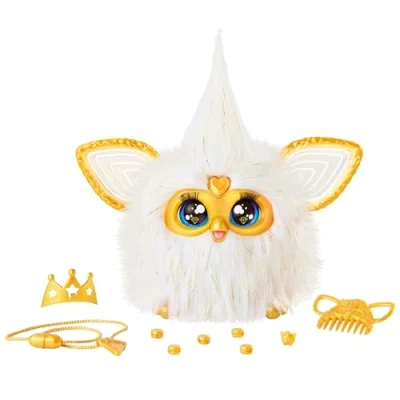 Image of Furby Gold Glam Interactive Plush Toy